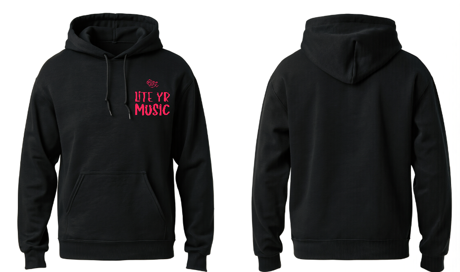Lite Yr Hoodie Black - LYM image 5