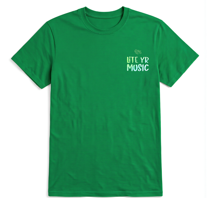 Lite Yr Tee - Lime Neon Logo image 8