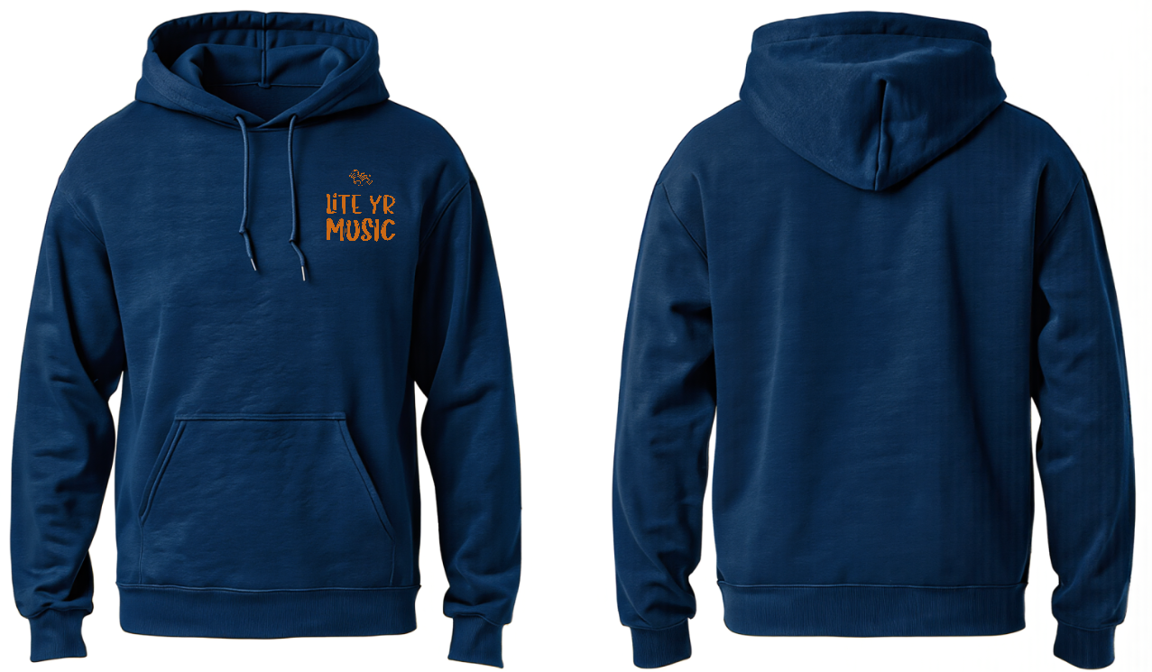 Lite Yr Hoodie Navy Blue - LYM image 6