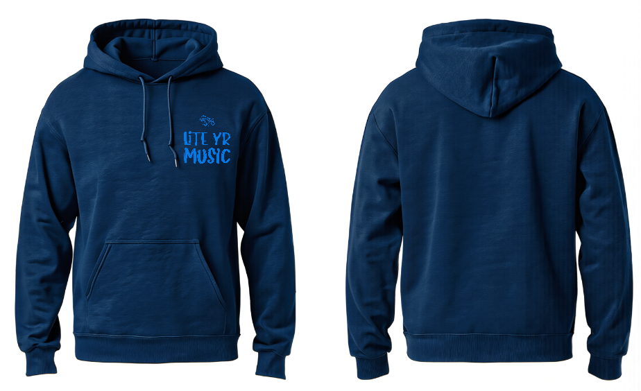 Lite Yr Hoodie Navy Blue - LYM image 9