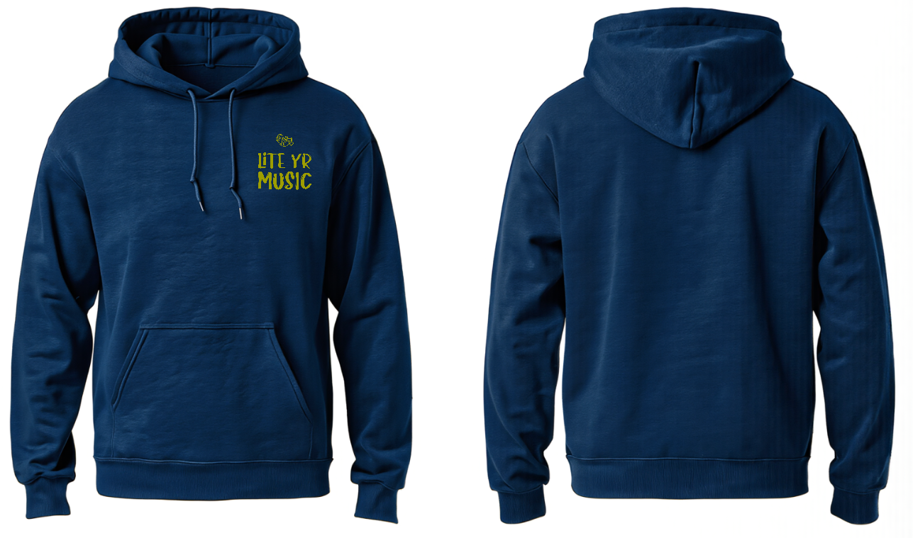 Lite Yr Hoodie Navy Blue - LYM image 4