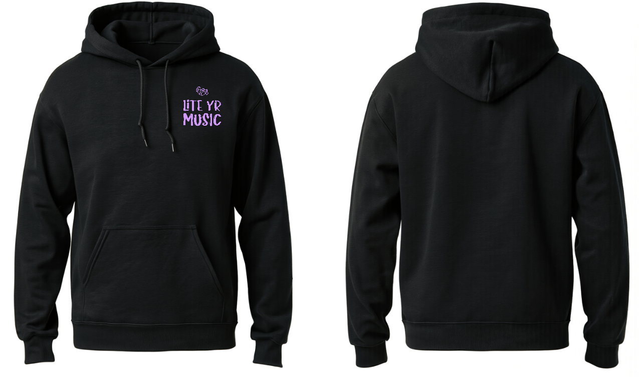 Lite Yr Hoodie Black - LYM image 9