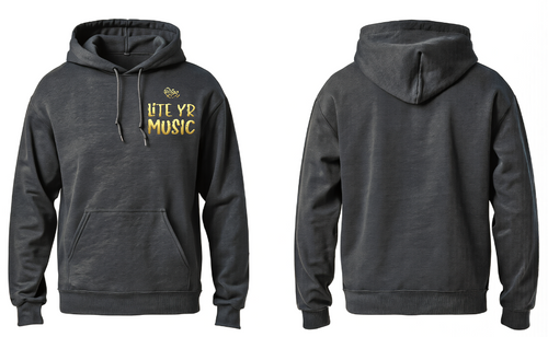 Lite Yr Hoodie Charcoal - LYM image 0