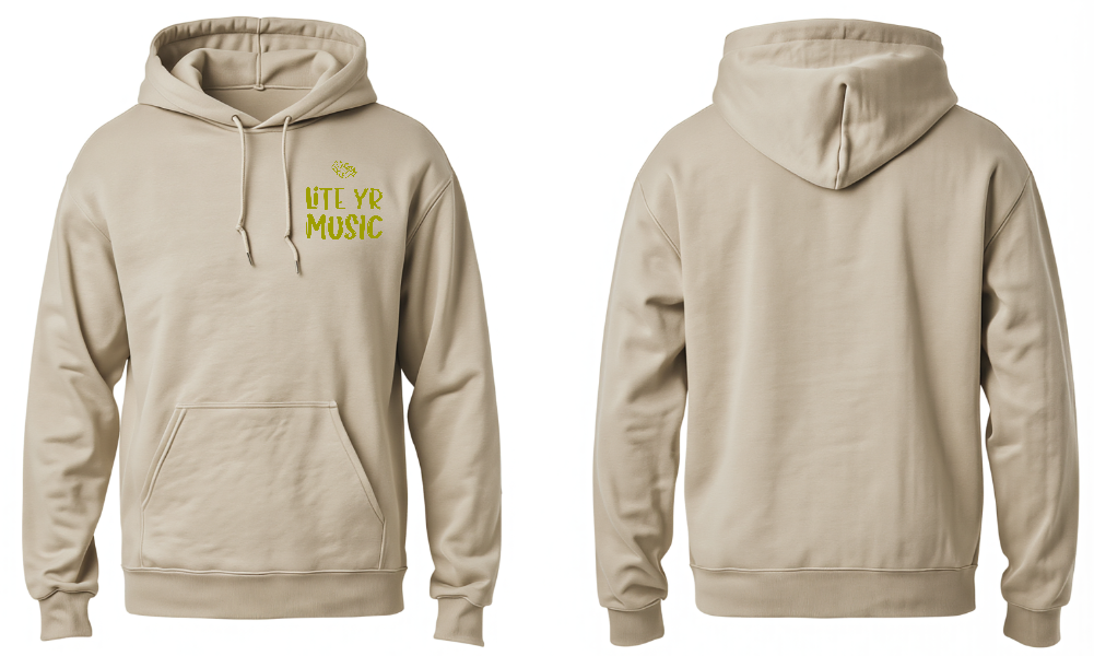 Lite Yr Hoodie Sand - LYM image 4