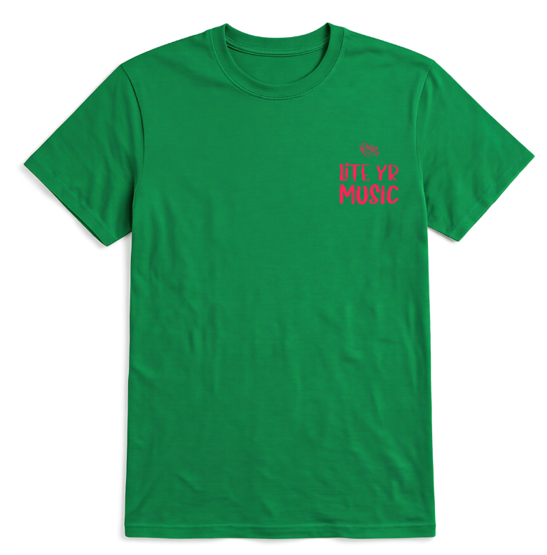 Lite Yr Tee - Sunset Red Logo image 11