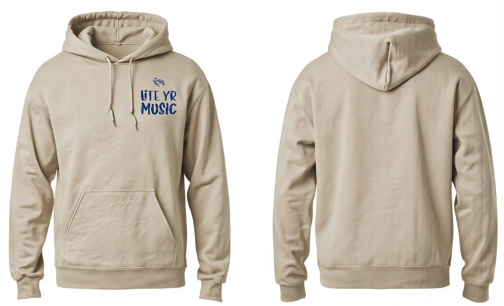 Lite Yr Hoodie Sand - LYM image 3