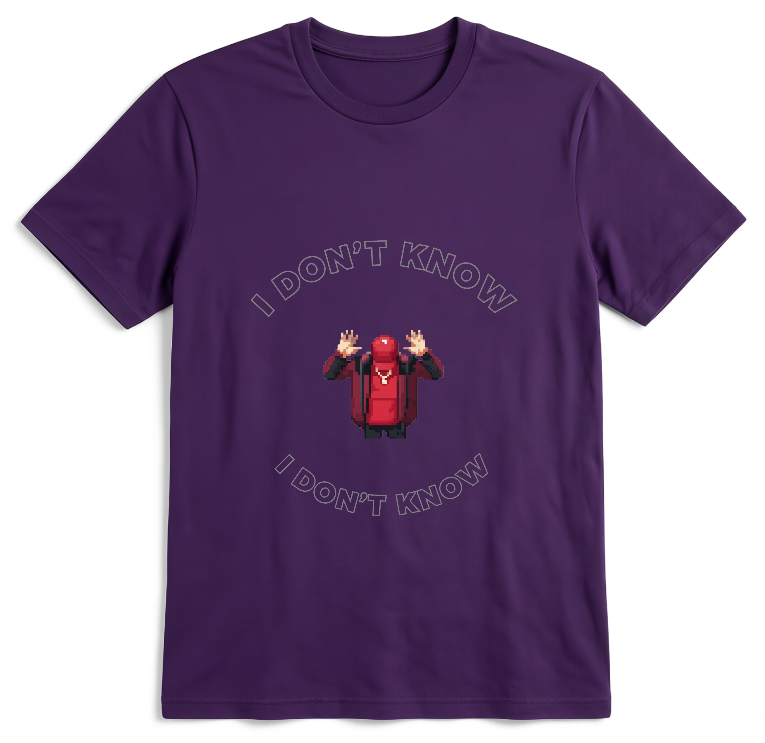 Ru IDK Tee (Front and Back) image 8
