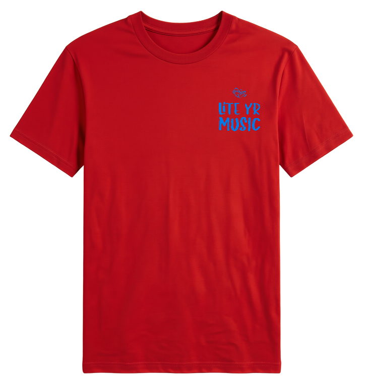 Lite Yr Tee - Zero-G Blue Logo image 2