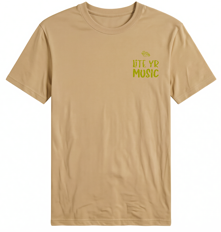 Lite Yr Tee - Matcha Green Logo image 2