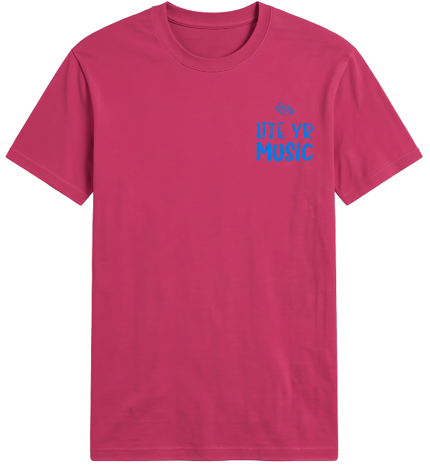 Lite Yr Tee - Zero-G Blue Logo image 9