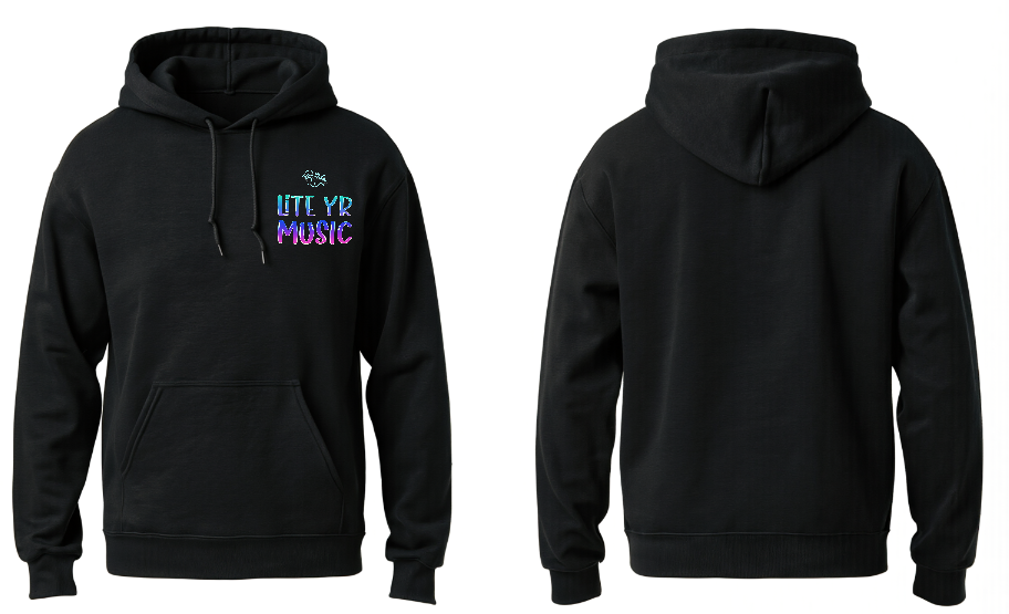 Lite Yr Hoodie Black - LYM image 0