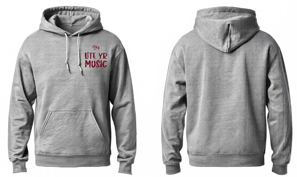 Lite Yr Hoodie Grey - LYM image 9