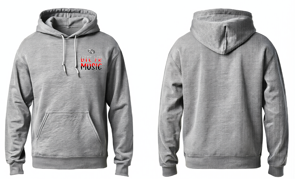 Lite Yr Hoodie Grey - LYM image 6