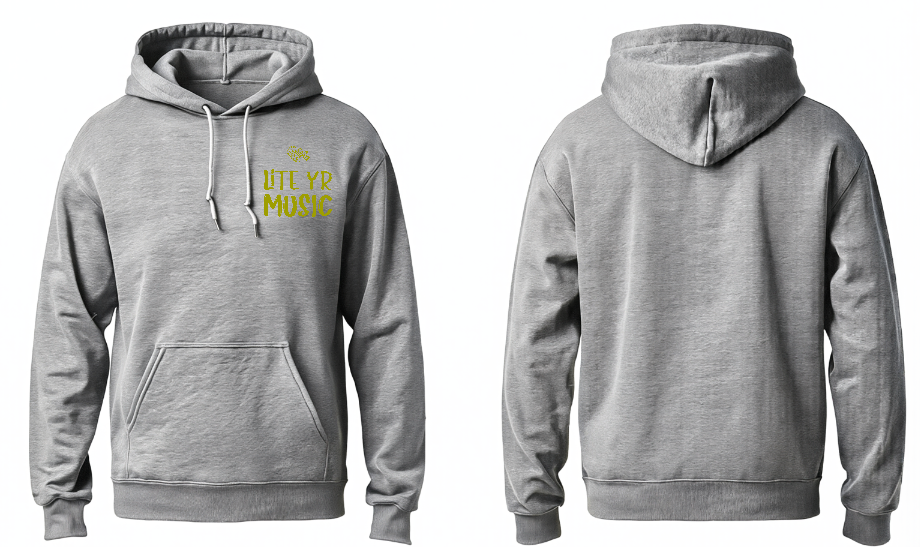 Lite Yr Hoodie Grey - LYM image 8