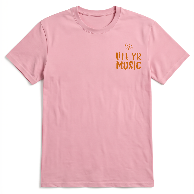 Lite Yr Tee - Heatwave Orange Logo image 8