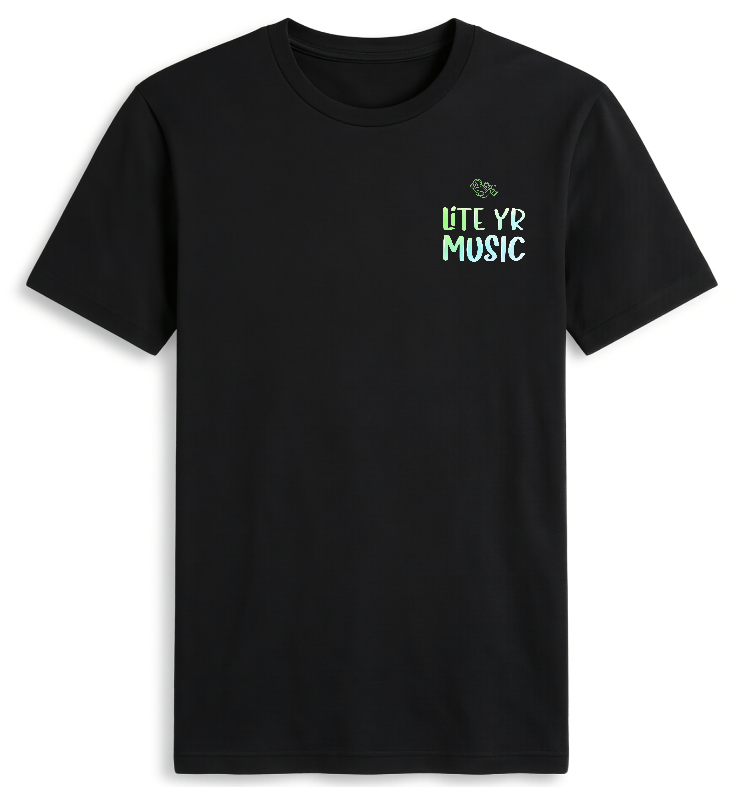 Lite Yr Tee - Lime Neon Logo image 14