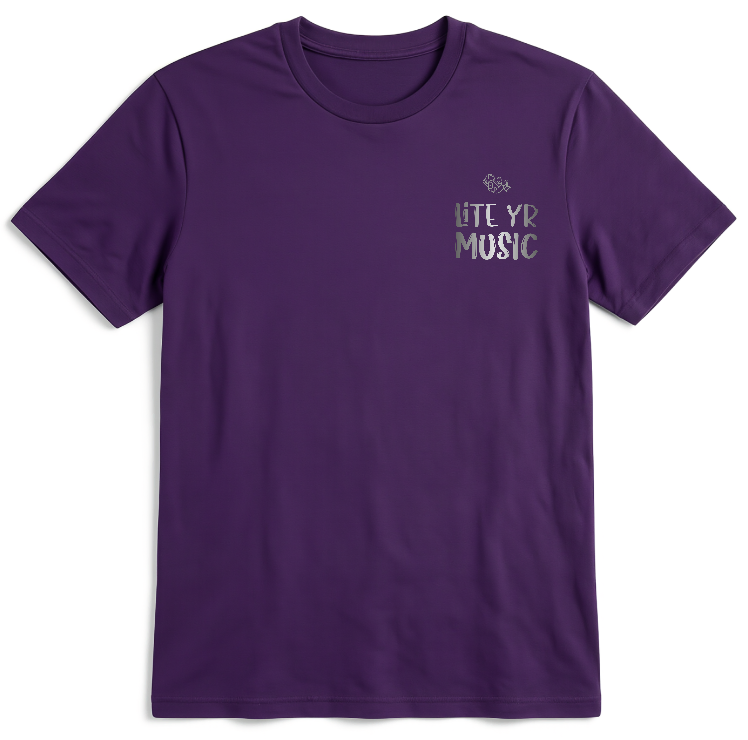 Lite Yr Tee - Platinum Logo image 5