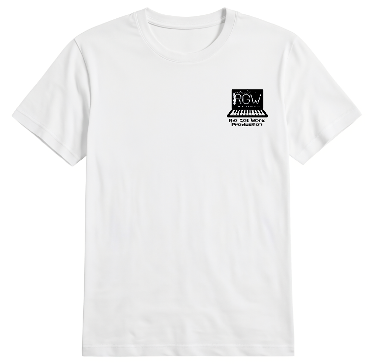 Rio Got Work Tee - Black Logo image 1