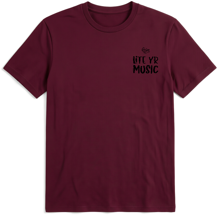 Lite Yr Tee - Black Logo image 7