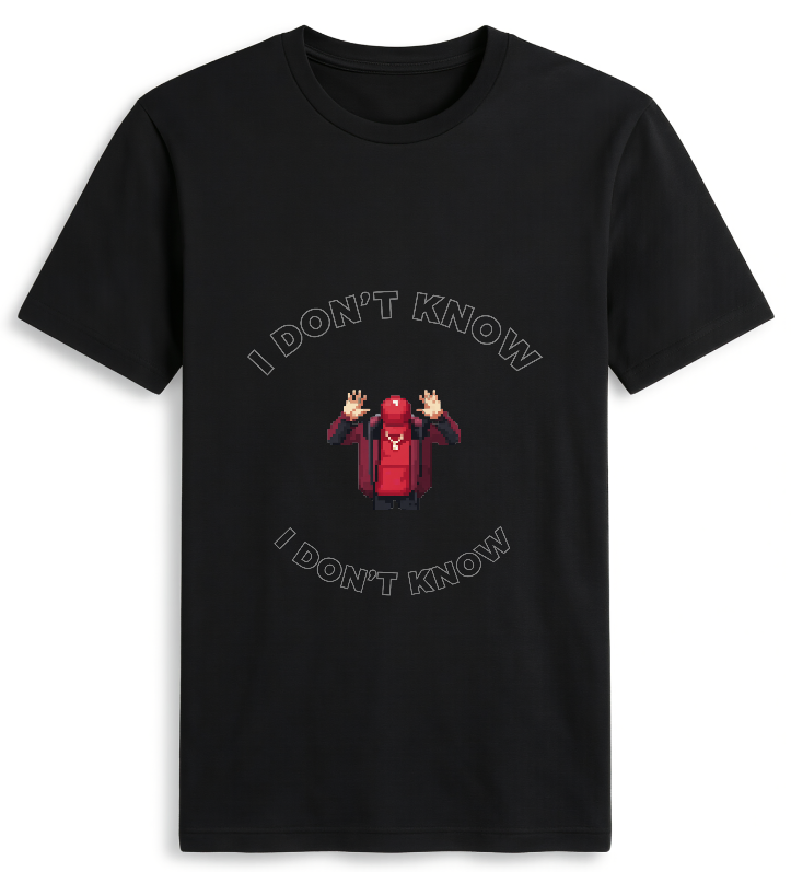 Ru IDK Tee (Front and Back) image 14