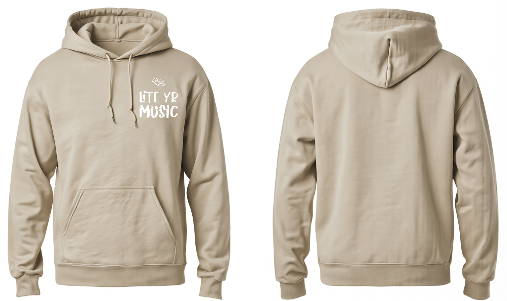 Lite Yr Hoodie Sand - LYM image 0