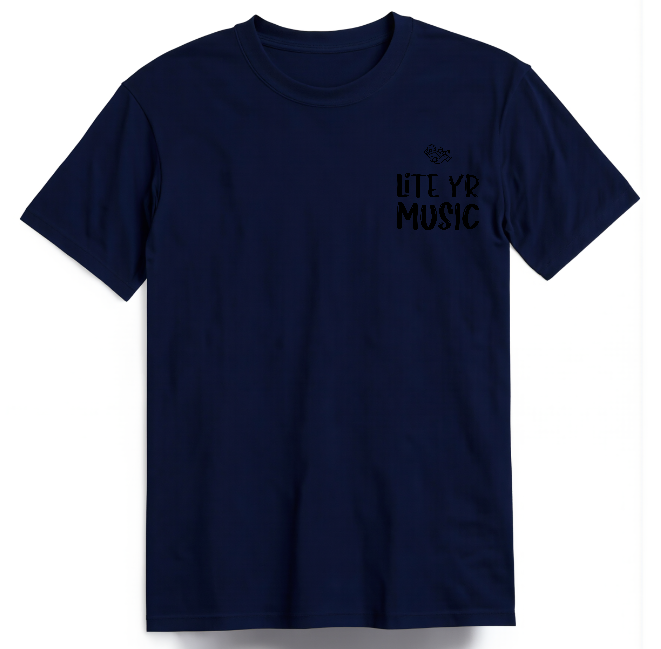 Lite Yr Tee - Black Logo image 6