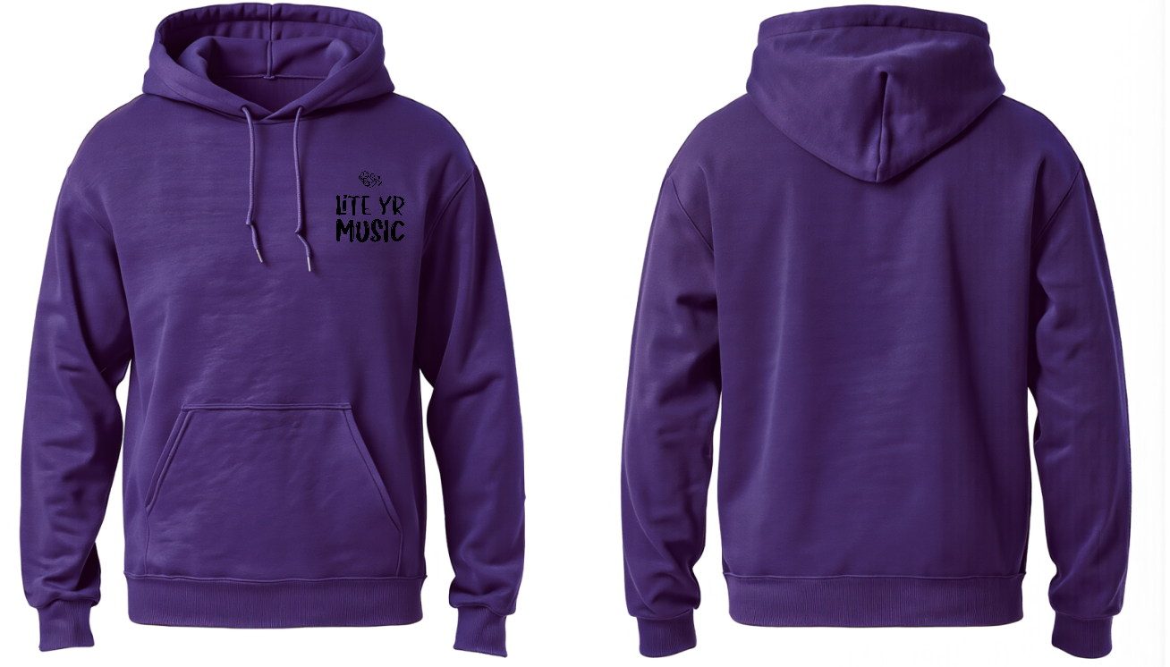 Lite Yr Hoodie Purple - LYM image 8