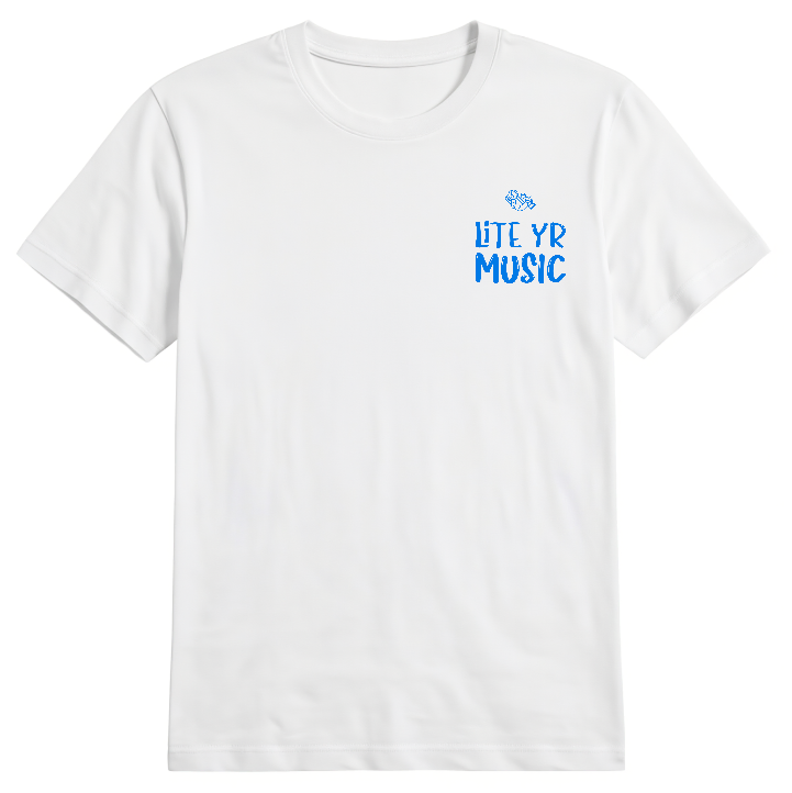 Lite Yr Tee - Zero-G Blue Logo image 1