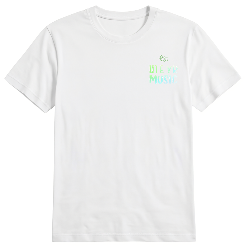 Lite Yr Tee - Lime Neon Logo image 2