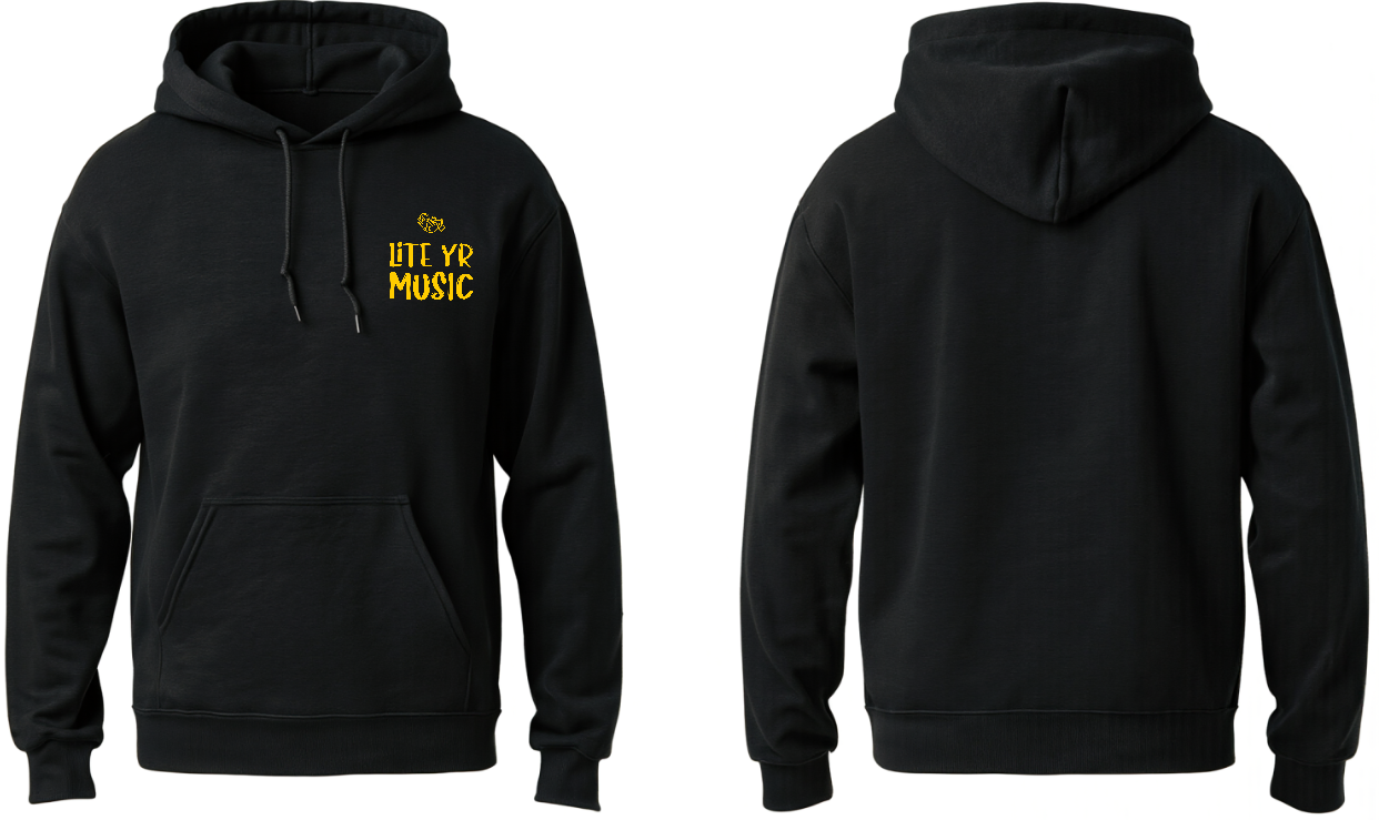 Lite Yr Hoodie Black - LYM image 2