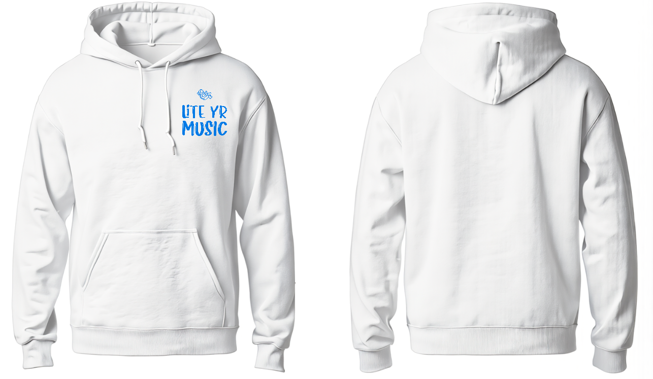 Lite Yr Hoodie White - LYM image 9