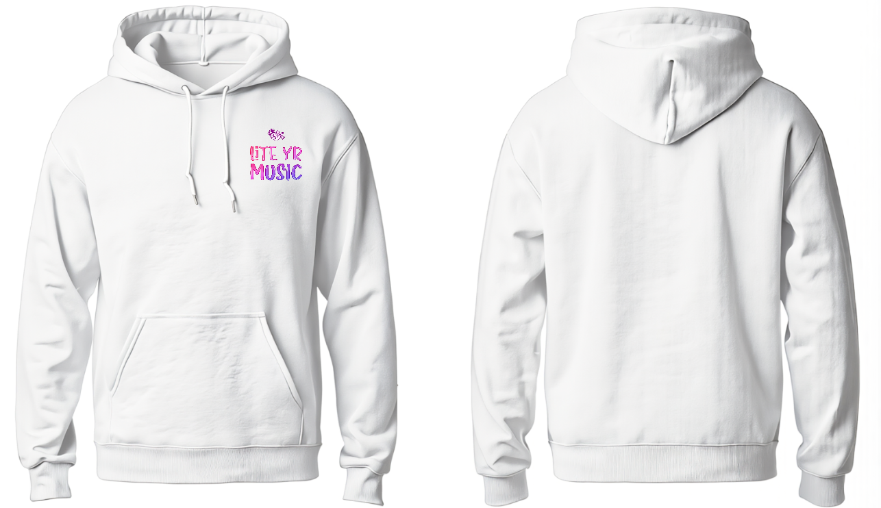 Lite Yr Hoodie White - LYM image 2