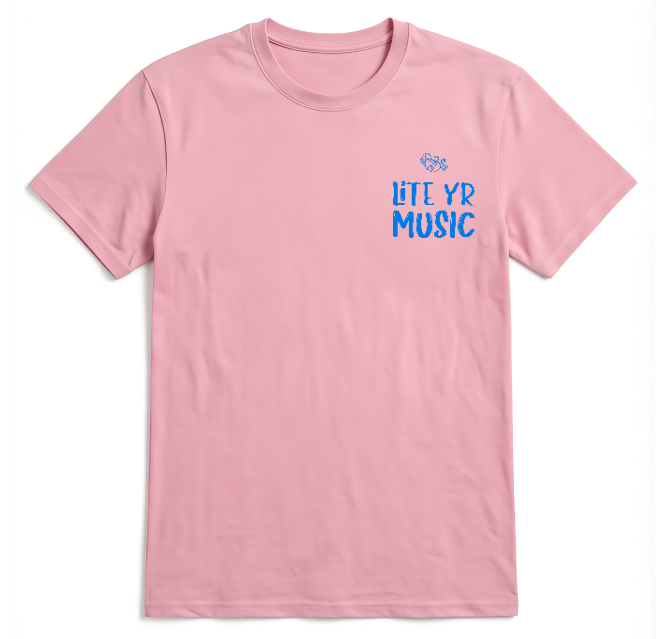 Lite Yr Tee - Zero-G Blue Logo image 8