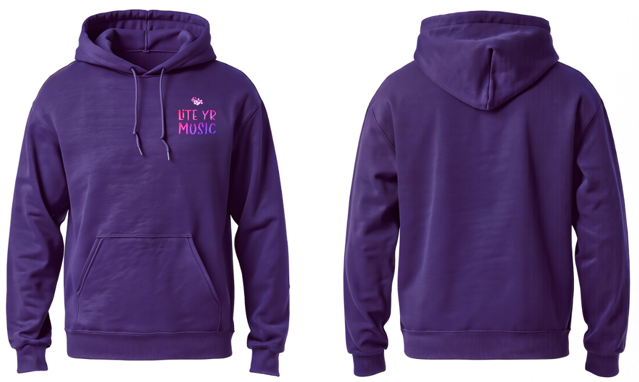 Lite Yr Hoodie Purple - LYM image 3