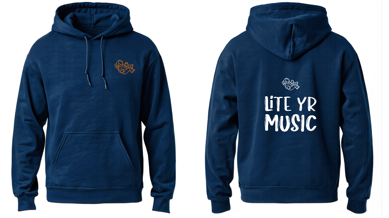 Lite Yr Hoodie Navy Blue - Spaceman image 3