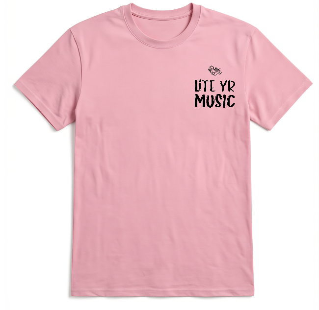 Lite Yr Tee - Black Logo image 8