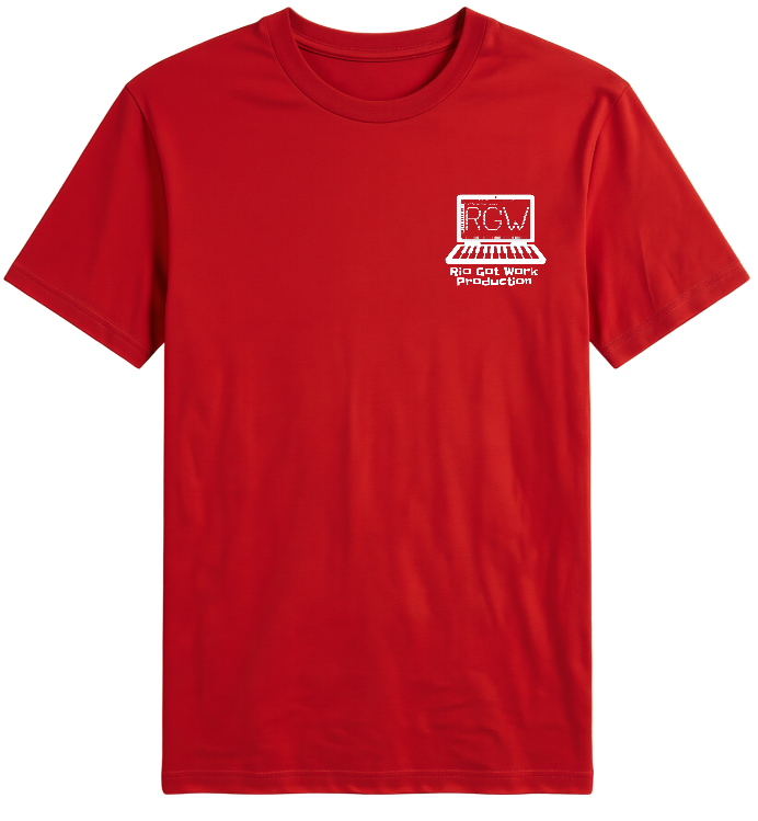 Rio Got Work Tee - White Logo image 3