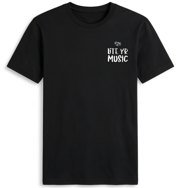 Lite Yr Tee - White Logo image 14