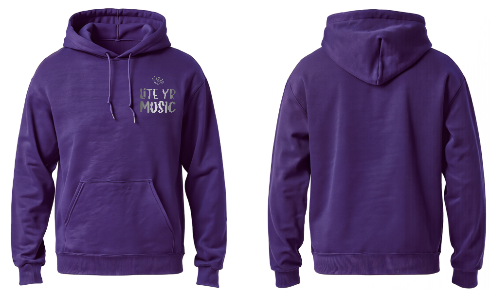 Lite Yr Hoodie Purple - LYM image 5