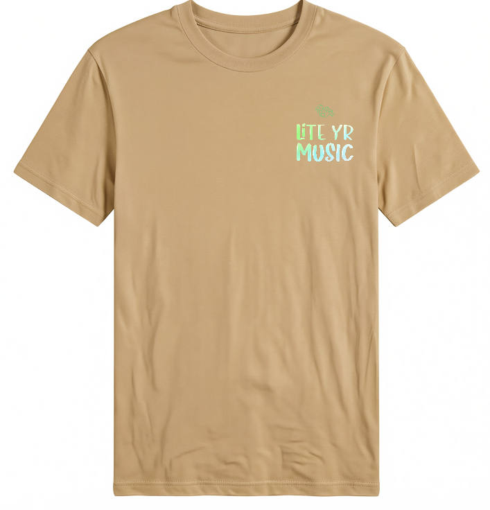Lite Yr Tee - Lime Neon Logo image 1