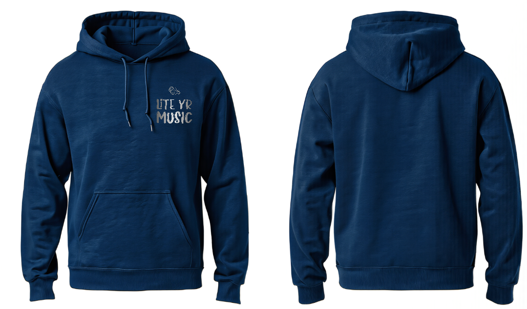 Lite Yr Hoodie Navy Blue - LYM image 3