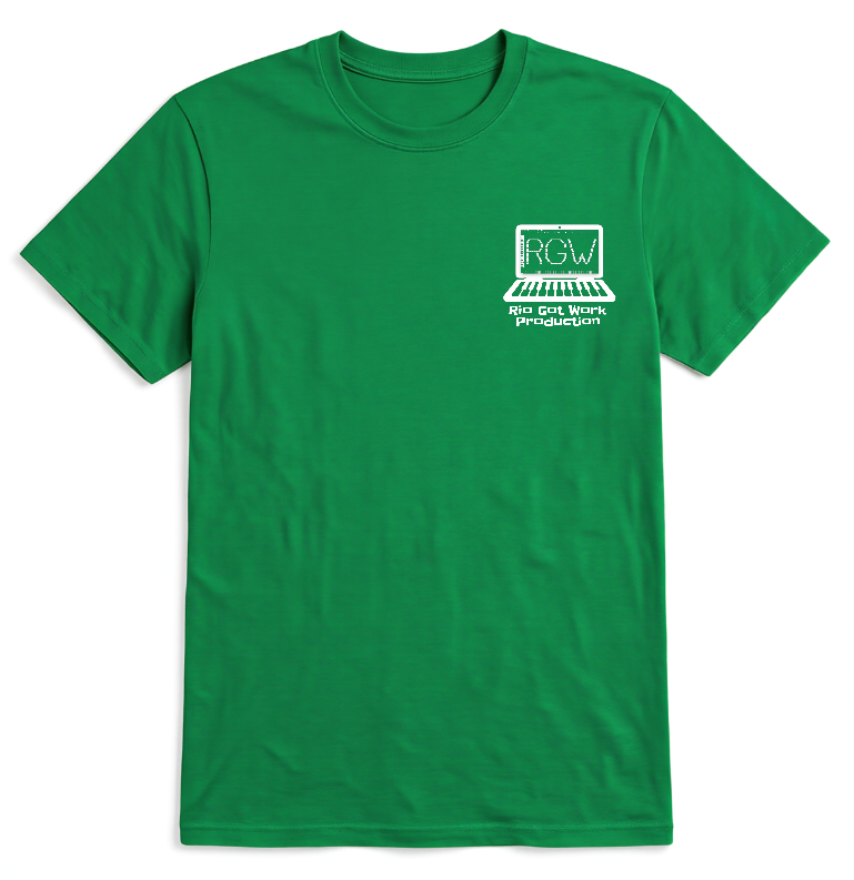 Rio Got Work Tee - White Logo image 11