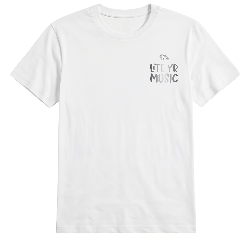 Lite Yr Tee - Platinum Logo image 1