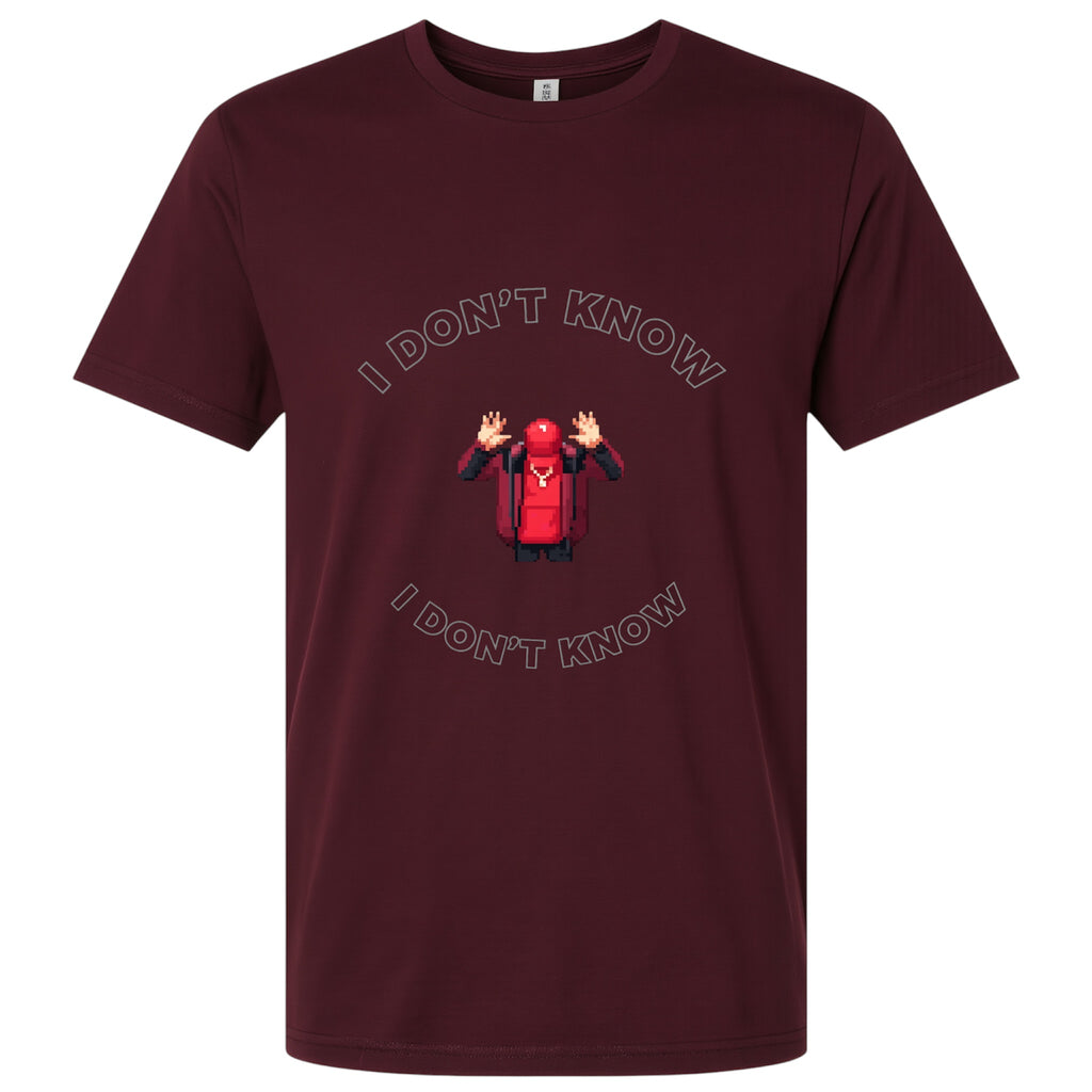 Ru IDK Tee (Front and Back) image 0