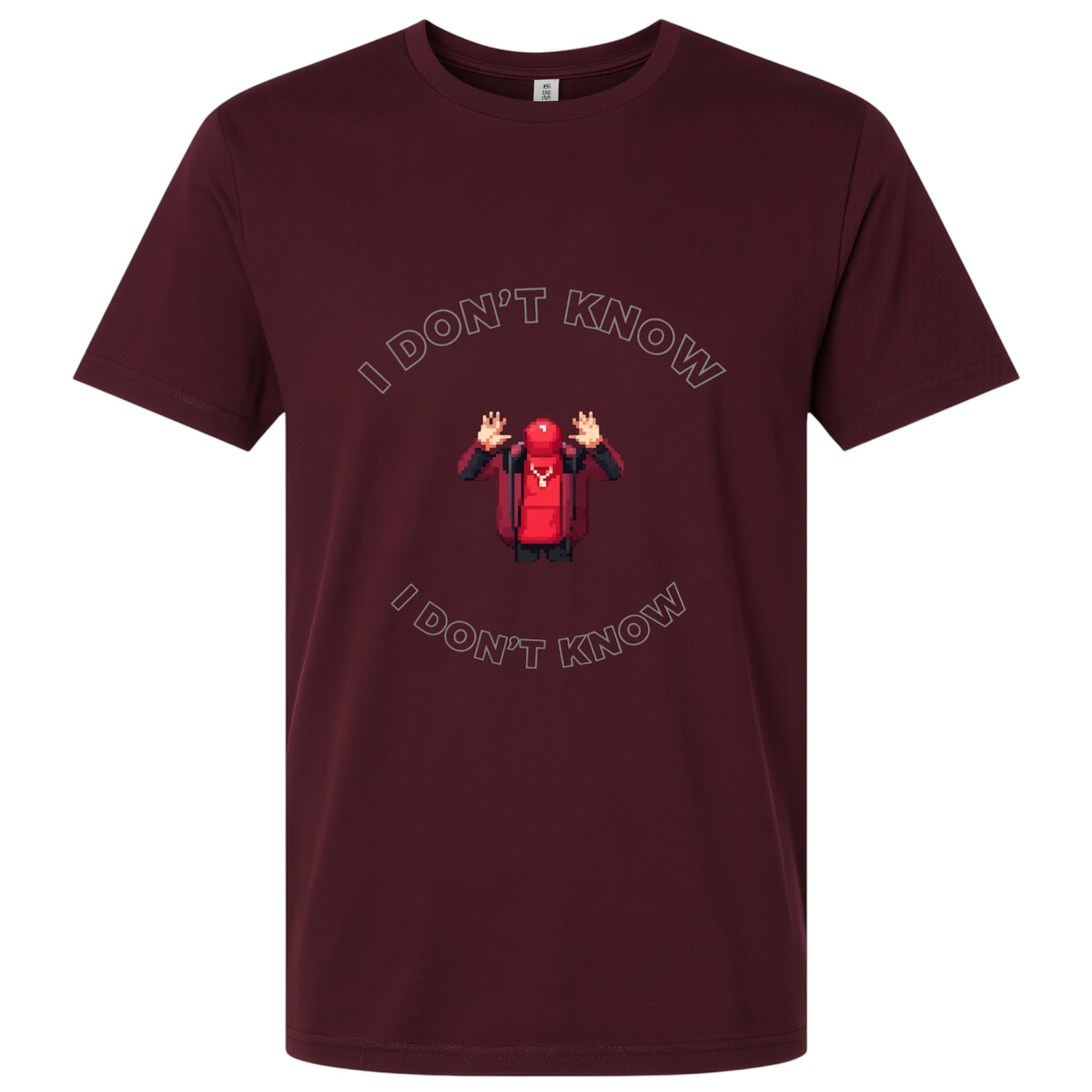 Ru IDK Tee (Front and Back) image 0