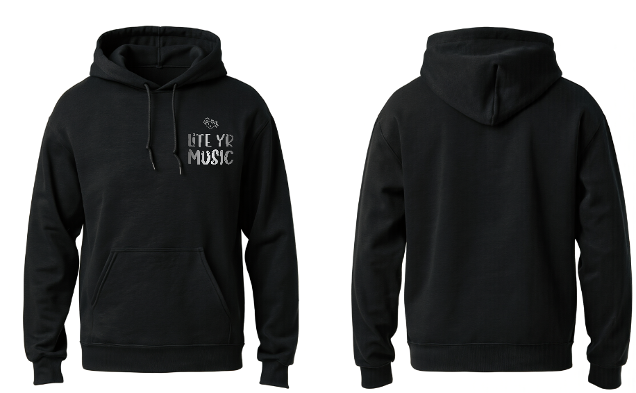 Lite Yr Hoodie Black - LYM image 3