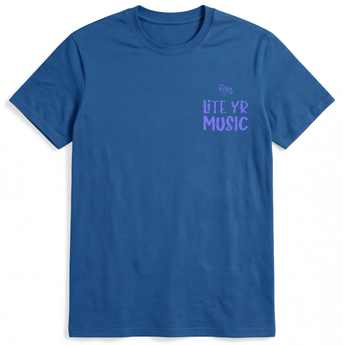 Lite Yr Tee - Lite Purp Logo image 4