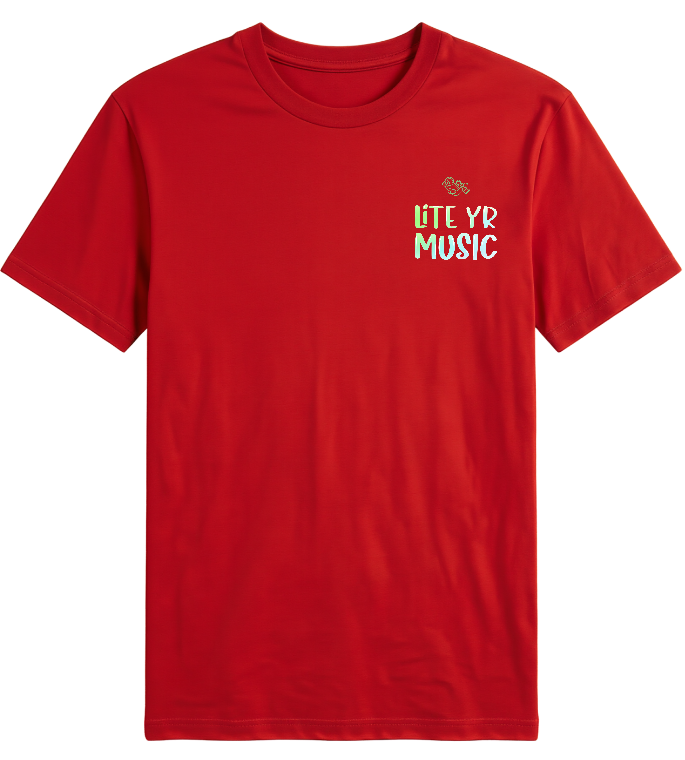 Lite Yr Tee - Lime Neon Logo image 3
