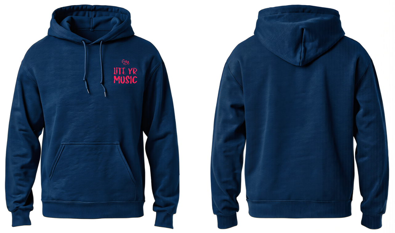 Lite Yr Hoodie Navy Blue - LYM image 5