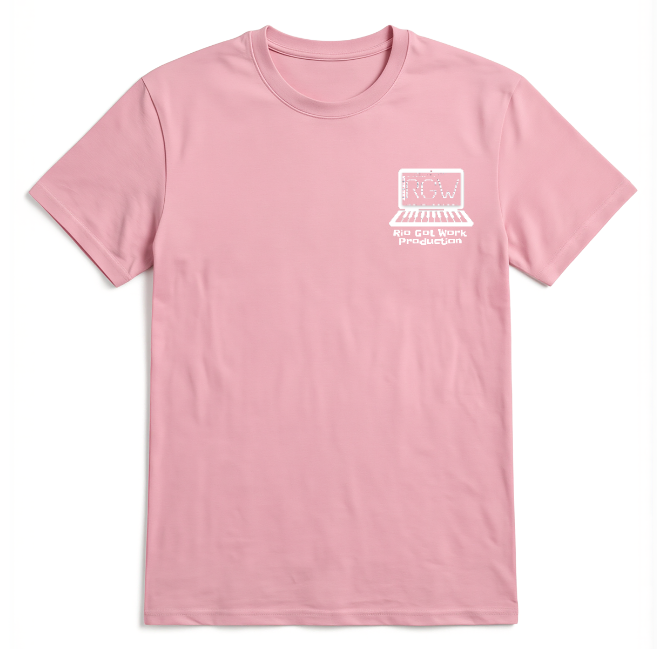 Rio Got Work Tee - White Logo image 9